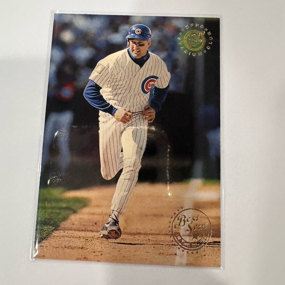 1995 Stadium Club 1st Day Issue MARK GRACE Parallel Card #213 Chicago CUBS NM+